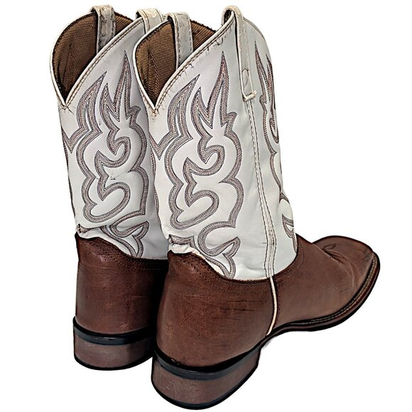 Laredo 7891 Men's Lodi Collection Stockman Boot with Redwood Cowhide Size 13D - Picture 7 of 10